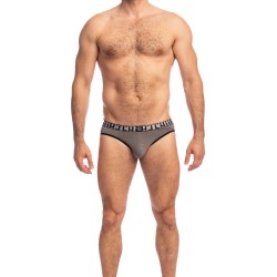 Brief of the brand L HOMME INVISIBLE - Soft Touch Briefs L Homme L Homme Invisible - Grey - Ref : MY11C SOF GC1