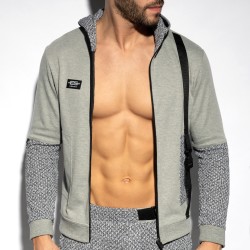 Veste de la marque ES COLLECTION - Veste high end spike - gris - Ref : SP296 C11