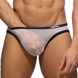 Slip der Marke ES COLLECTION - Mini slip mesh fever - blanc - Ref : AD1332 C01