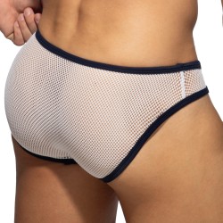 Slip der Marke ES COLLECTION - Mini slip mesh fever - blanc - Ref : AD1332 C01