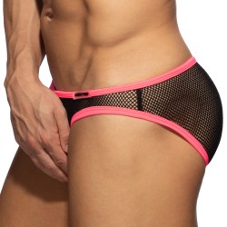 Slip der Marke ADDICTED - Mini Slip Mesh fever - Schwarz - Ref : AD1332 C10