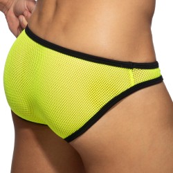 Slip der Marke ADDICTED - Mini Slip Mesh fever - Neongelb - Ref : AD1332 C31