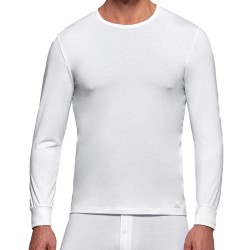 Ropa interior térmica de la marca IMPETUS - Camiseta de manga larga Thermo Impetus - blanco - Ref : 1366606 001