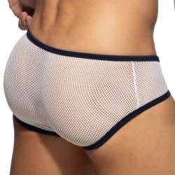 Brief of the brand ADDICTED - Slip mesh fever - White - Ref : AD1335 C01