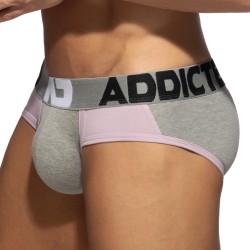 Slip del marchio ADDICTED - Troy slip - Grigio - Ref : AD1305 C11