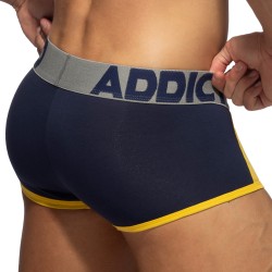 Boxer shorts, Shorty of the brand ADDICTED - Trey trunk boxer briefs - Navy blue - Ref : AD1306 C09