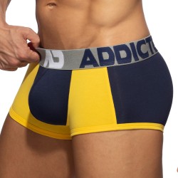 Boxer shorts, Shorty of the brand ADDICTED - Trey trunk boxer briefs - Navy blue - Ref : AD1306 C09