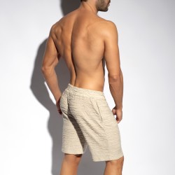 Bermuda of the brand ES COLLECTION - Bemuda shorts Arakis - Beige - Ref : SP332 C28