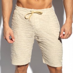 Bermuda de la marque ES COLLECTION - Short bemuda Arakis - Beige - Ref : SP332 C28