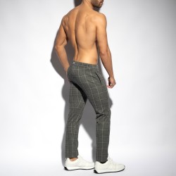 Pantalon de la marque ES COLLECTION - Pantalon Tweed - Gris - Ref : SP339 C15