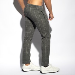 Hosen der Marke ES COLLECTION - Tweed Hose - Grau - Ref : SP339 C15