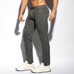 Pantalon de la marque ES COLLECTION - Pantalon Tweed - Gris - Ref : SP339 C15