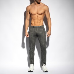 Pantalon de la marque ES COLLECTION - Pantalon Tweed - Gris - Ref : SP339 C15