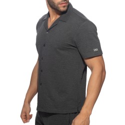 Camisa de la marca ADDICTED - Camisa de botones Mirage - Gris - Ref : AD1346 C15