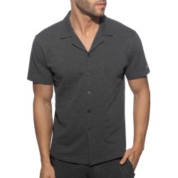 Camisa de la marca ADDICTED - Camisa de botones Mirage - Gris - Ref : AD1346 C15