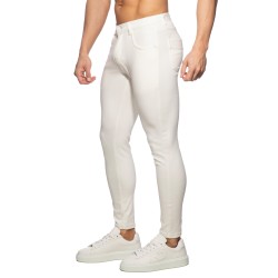 Pantalon de la marque ADDICTED - Pantalon Svelte - Blanc - Ref : AD1336 C01