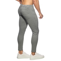 Pantalones de la marca ADDICTED - Pantalones Esbeltos - Gris - Ref : AD1336 C11