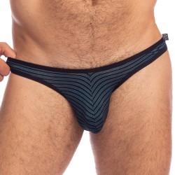 Stringa del marchio L HOMME INVISIBLE - Blue Glow Perizoma Bikini L Homme Invisible - Ref : UW07 GLO 001