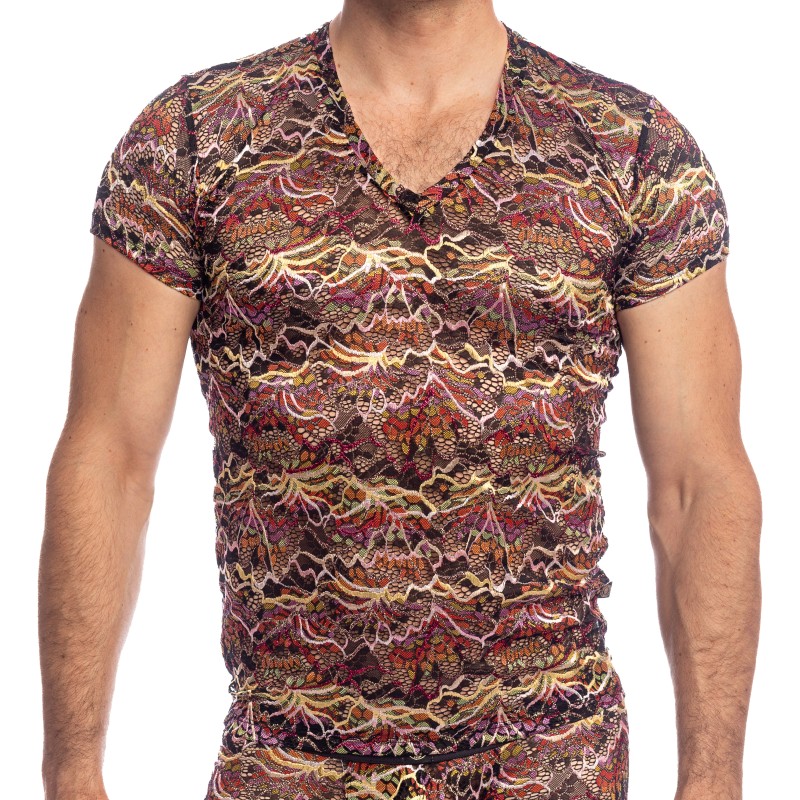 Short Sleeves of the brand L HOMME INVISIBLE - Opulento Tshirt L Homme Invisible - Ref : MY73 OPU 001