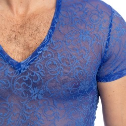 Mangas cortas de la marca L HOMME INVISIBLE - Palermo Camiseta con cuello en V L Homme Invisible - Ref : MY73 RMO 048