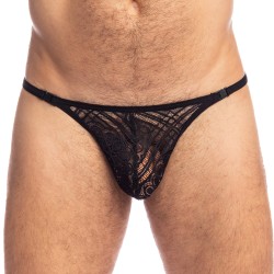 String de la marque L HOMME INVISIBLE - Black Magic String Striptease  L Homme Invisible - Ref : UW08 BMA 001