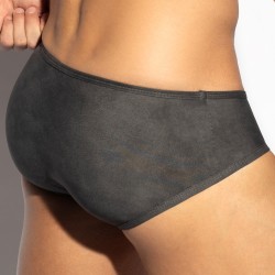 Sous-vêtements de la marque ES COLLECTION - Slip Simsuede - Gris - Ref : UN605 C15