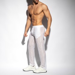 Pants of the brand ES COLLECTION - Long Retro Ibiza Pants - Ivory - Ref : SP329 C02