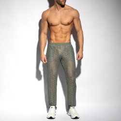 Pants of the brand ES COLLECTION - Long Retro Ibiza Pants - Khaki - Ref : SP329 C12