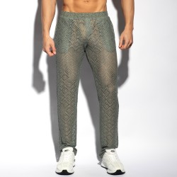 Pants of the brand ES COLLECTION - Long Retro Ibiza Pants - Khaki - Ref : SP329 C12