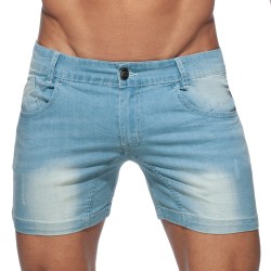 Short of the brand ADDICTED - Denim Shorts - Blue - Ref : AD803 C500