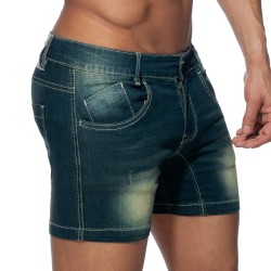 Short of the brand ADDICTED - Denim Shorts - Black - Ref : AD803 C502