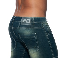 Short of the brand ADDICTED - Denim Shorts - Black - Ref : AD803 C502