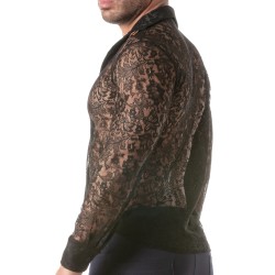 Camisa de la marca TOF PARIS - Camisa de manga larga Tof Paris Lace - Ref : TOF420N