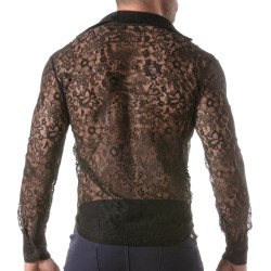 Shirt of the brand TOF PARIS - Tof Paris Lace Long Sleeve Shirt - Ref : TOF420N