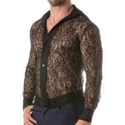 Camisa de la marca TOF PARIS - Camisa de manga larga Tof Paris Lace - Ref : TOF420N