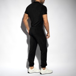 Loungewear of the brand ES COLLECTION - Corduroy Jumpsuit - Black - Ref : SP333 C10