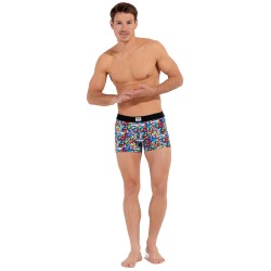 Boxer, shorty de la marque HOM - Boxer Idylle HOM x Julien Raynaud édition limitée - Ref : 402997 P023