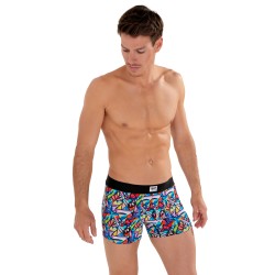 Boxer, shorty de la marque HOM - Boxer Idylle HOM x Julien Raynaud édition limitée - Ref : 402997 P023