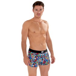 Boxer, shorty de la marque HOM - Boxer Idylle HOM x Julien Raynaud édition limitée - Ref : 402997 P023