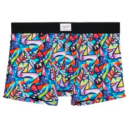 Boxer, shorty de la marque HOM - Boxer Idylle HOM x Julien Raynaud édition limitée - Ref : 402997 P023