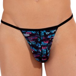 String de la marque HOM - G-String Temptation HOM Blackrock - Ref : 402959 P004