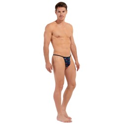 Thong of the brand HOM - G-String Temptation HOM Blackrock - Ref : 402959 P004