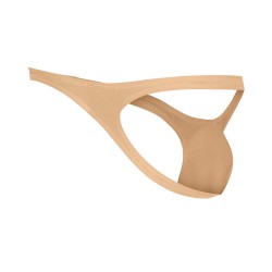 Thong of the brand CUT4MEN - Thong Cut4men Bulge - beige - Ref : C4MSPXBUL02 GOLDENSAND