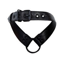 Harnais de la marque CUT4MEN - Collier de corps Cut4men C-Ring - Ref : BL4CK08 BLACK