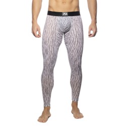  Long Johns of the brand ADDICTED - Long John Tiger Print - grey - Ref : AD976 C11