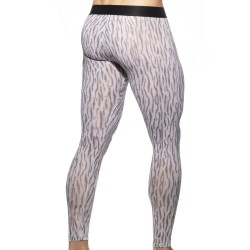  Long Johns of the brand ADDICTED - Long John Tiger Print - grey - Ref : AD976 C11