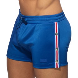 Breve del marchio ADDICTED - Pantaloncini con bottoni Nexus - Blu reale - Ref : AD1338 C16