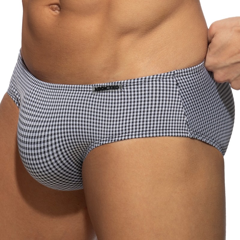 Slip de la marca ADDICTED - Ajedrez de deslizamiento - Ref : AD1351 C10