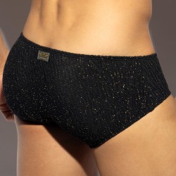 Slip del marchio ES COLLECTION - Sunga Glitter Oro - Ref : UN618 C10