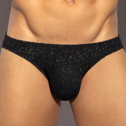 Slip, Tanga de la marque ES COLLECTION - Bikini Glitter Gold - Ref : UN617 C10